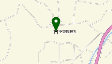 小東間神社の地図画像