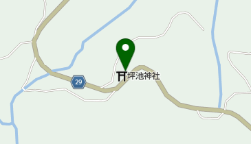 坪池神社の地図画像