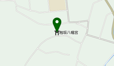 触坂八幡宮の地図画像