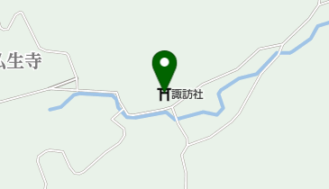 諏訪社の地図画像