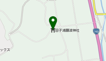 田子浦藤波神社の地図画像
