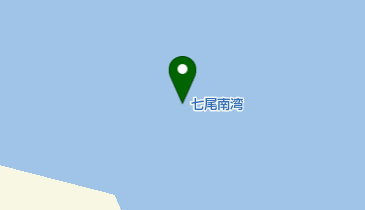 七尾南湾の地図画像