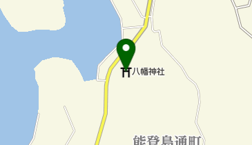 八幡神社の地図画像