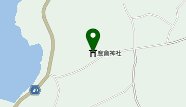 度會神社の地図画像