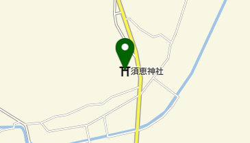須恵神社の地図画像