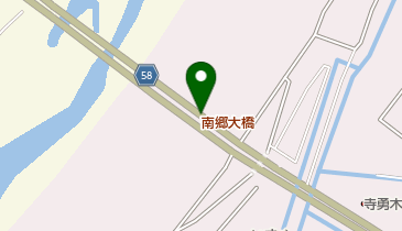 南郷大橋の地図画像