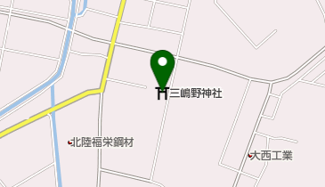 三嶋野神社の地図画像