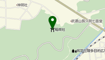 稲荷社の地図画像