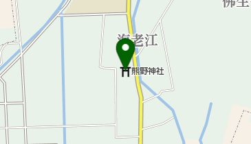 熊野神社の地図画像