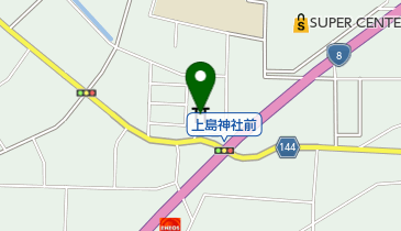 上嶋神社の地図画像