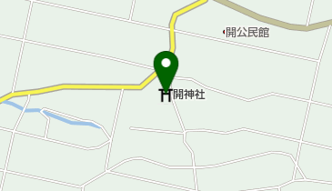 開神社の地図画像