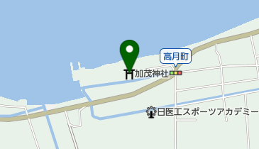 加茂神社の地図画像