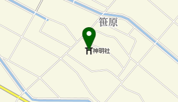 神明社の地図画像