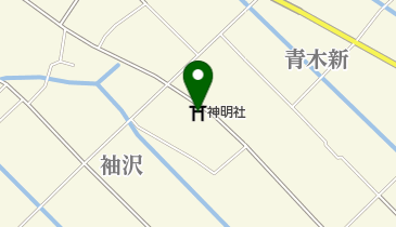 神明社の地図画像