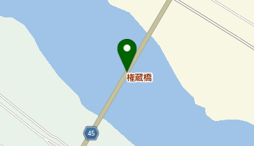 権蔵橋の地図画像