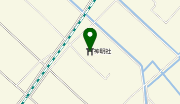 神明社の地図画像
