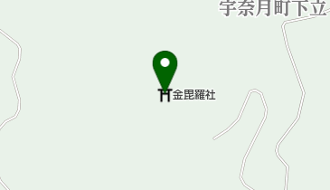 金毘羅社の地図画像