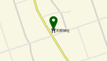 天照神社の地図画像