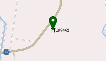 山崎神社の地図画像