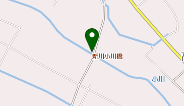 新川小川橋の地図画像