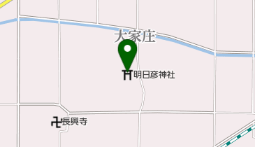 明日彦神社の地図画像
