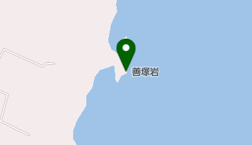 善塚岩の地図画像