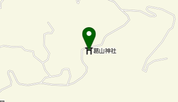 葛山神社の地図画像