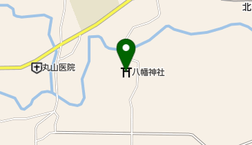 八幡神社の地図画像