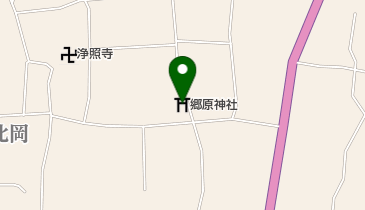 郷原神社の地図画像