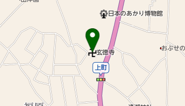 玄徳寺の地図画像