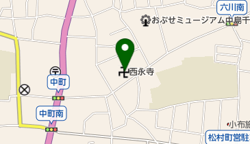 西永寺の地図画像