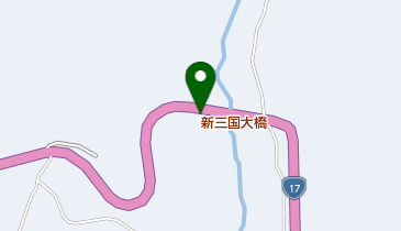 新三国大橋の地図画像