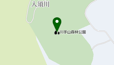 川手山森林公園の地図画像