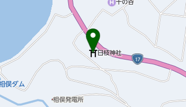 日枝神社の地図画像