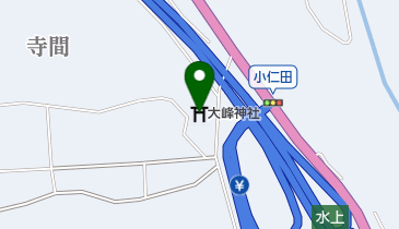 大峰神社の地図画像