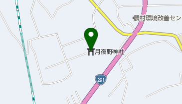 月夜野神社の地図画像