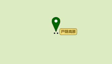 戸隠高原の地図画像