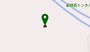 薬師岳の地図画像