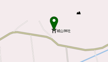 城山神社の地図画像