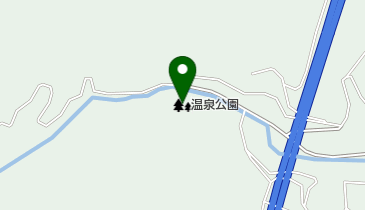 温泉公園の地図画像