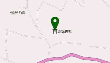 赤坂神社の地図画像