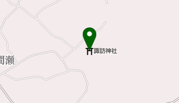 諏訪神社の地図画像