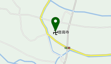 音高寺の地図画像