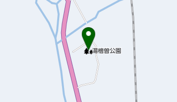 湯檜曽公園の地図画像