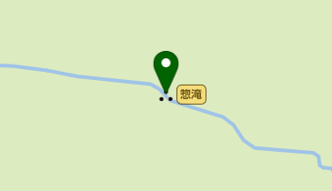 惣滝の地図画像