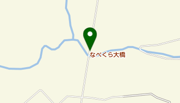 なべくら大橋の地図画像