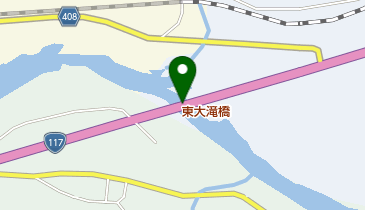 東大滝橋の地図画像