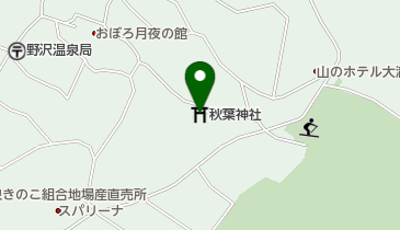 秋葉神社の地図画像