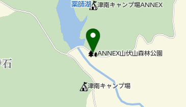 ANNEX山伏山森林公園の地図画像