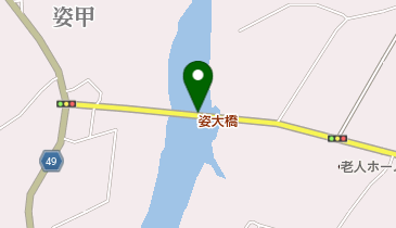 姿大橋の地図画像